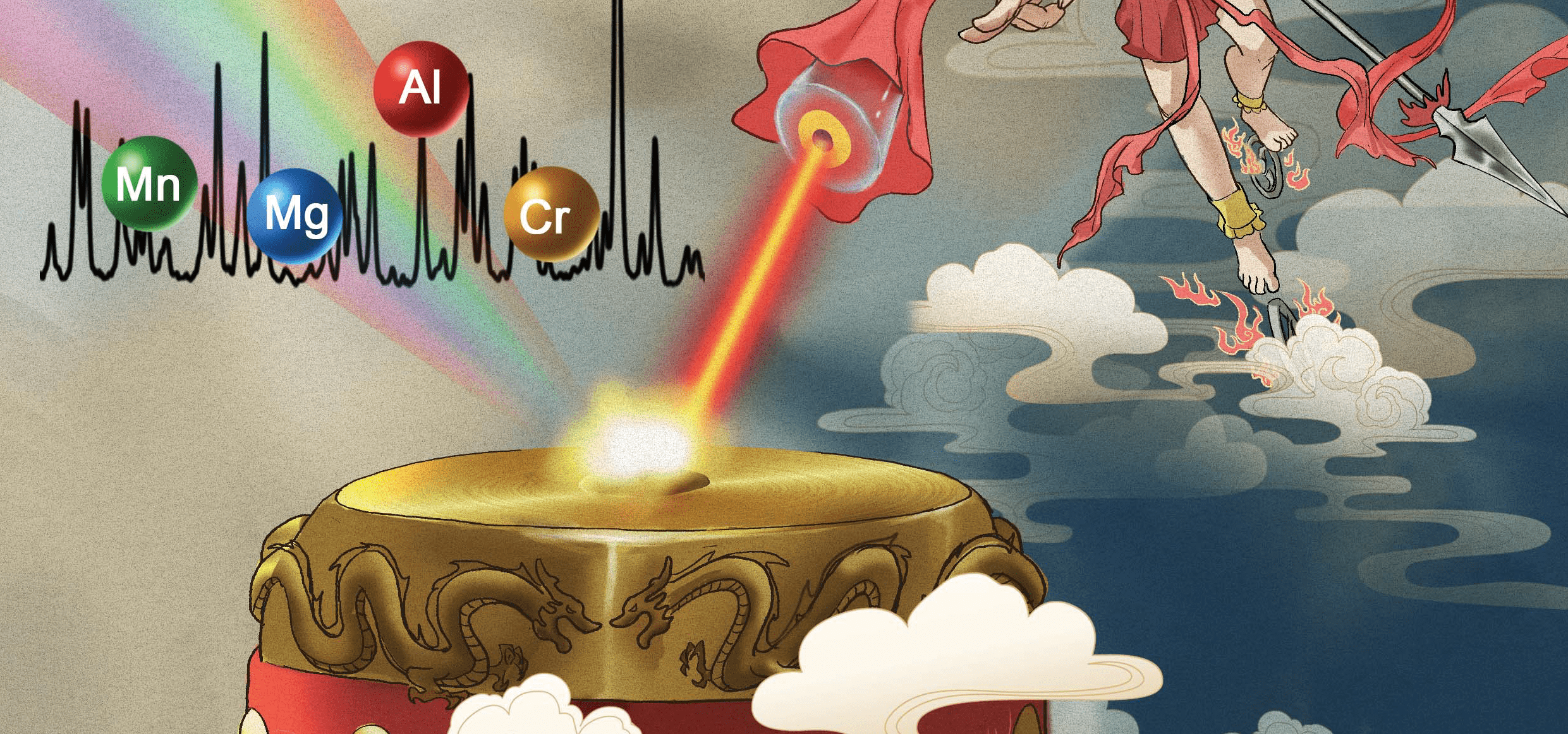 LetPub Journal Cover Art Design - Denoising preprocessing using novel wavelet threshold functions in laser-induced breakdown spectroscopy based on fiber laser